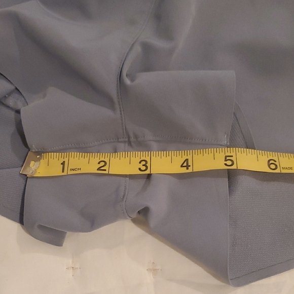 Janji Transit Tech Gray Athletic Shorts Lightweight and Breathable - Picture 8 of 8